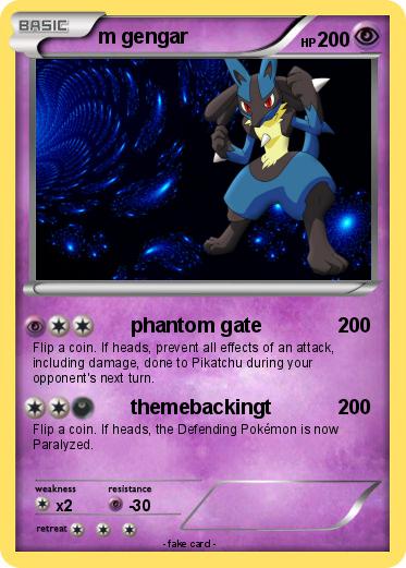 Pokemon m gengar