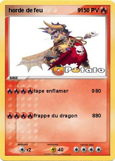 Pokemon horde de feu                      9