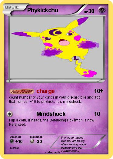 Pokemon Phykickchu