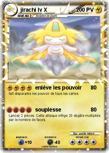 Pokemon jirachi lv X