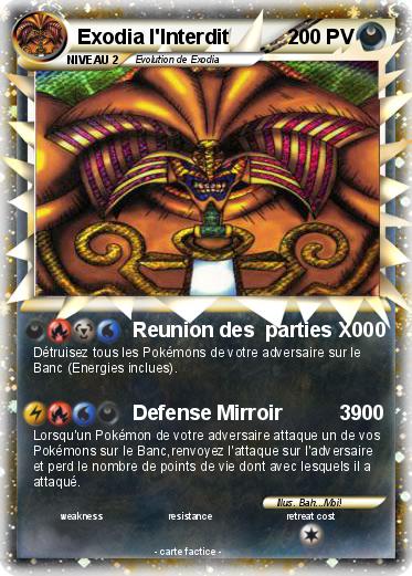 Pokemon Exodia l'Interdit