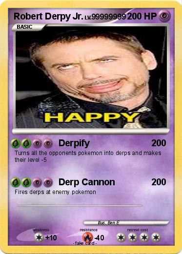 Pokemon Robert Derpy Jr.