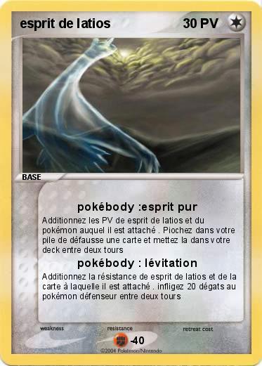 Pokemon esprit de latios