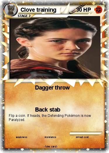 Pokemon Clove training