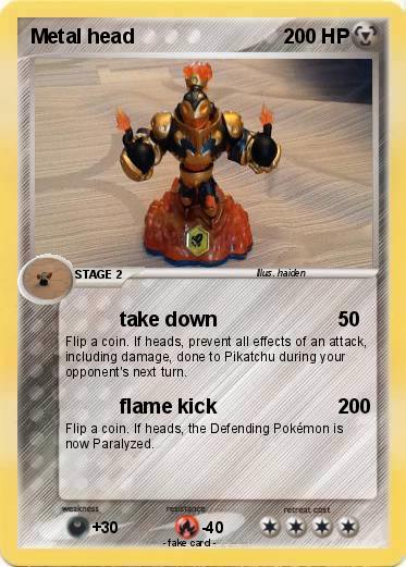 Pokemon Metal head