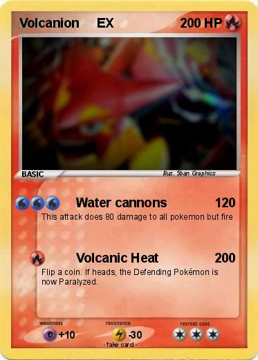 Pokemon Volcanion     EX