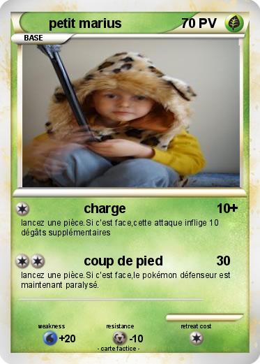 Pokemon petit marius