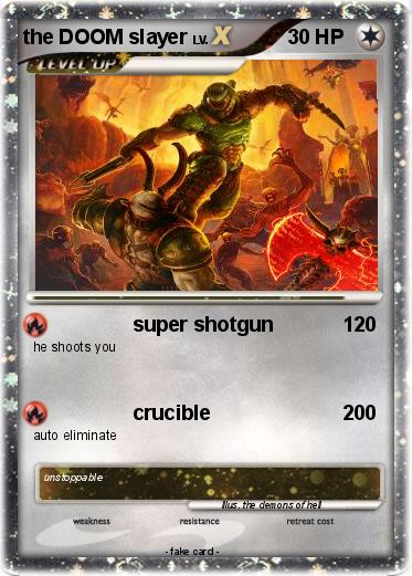Pokemon the DOOM slayer
