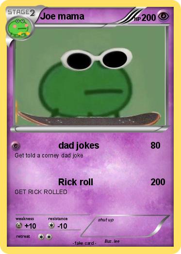 Pokemon Joe mama
