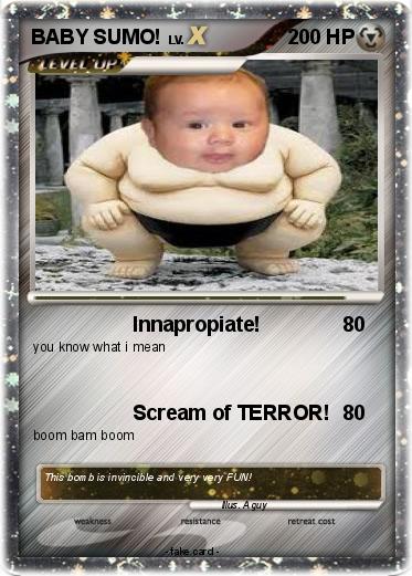 Pokemon BABY SUMO!
