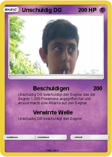 Pokemon Unschuldig DG