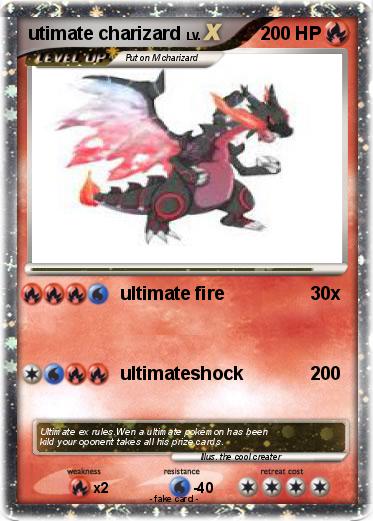 Pokemon utimate charizard