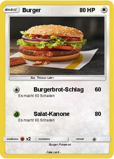 Pokemon Burger