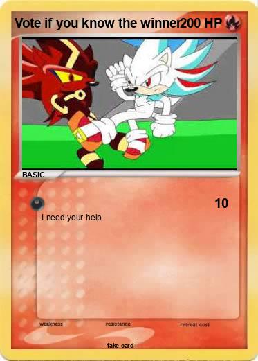 Pokemon Vote if you know the winner