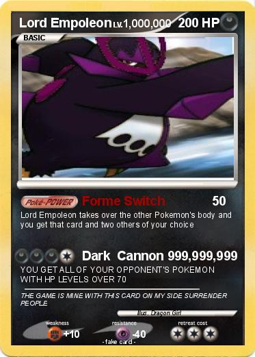 Pokemon Lord Empoleon
