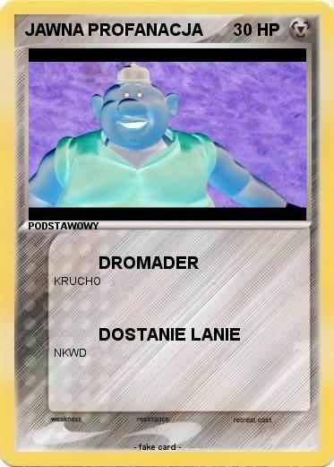 Pokemon JAWNA PROFANACJA