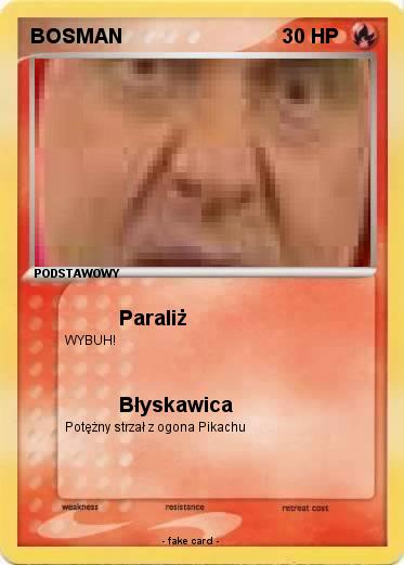Pokemon BOSMAN