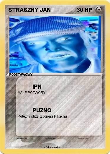 Pokemon STRASZNY JAN