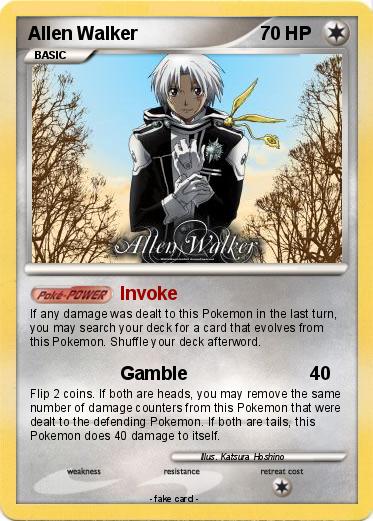 Pokemon Allen Walker
