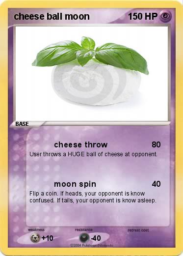 Pokemon cheese ball moon