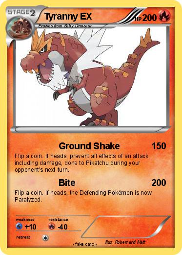 Pokemon Tyranny EX