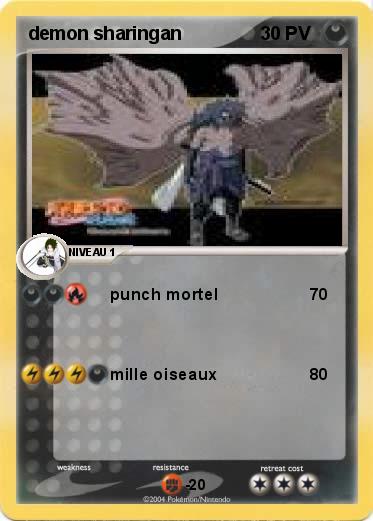 Pokemon demon sharingan