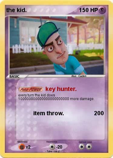 Pokemon the kid.