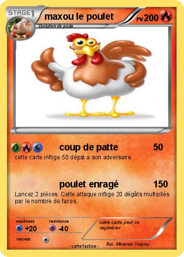 Pokemon maxou le poulet