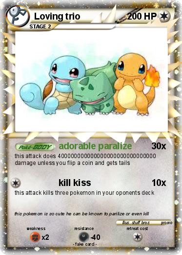 Pokemon Loving trio
