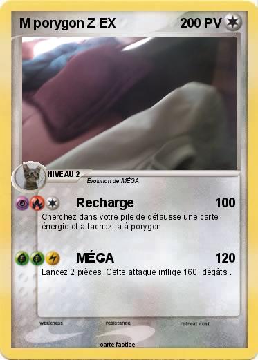 Pokemon M porygon Z EX