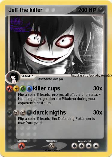 Pokemon Jeff the killer