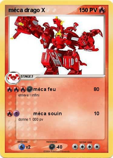 Pokemon méca drago X