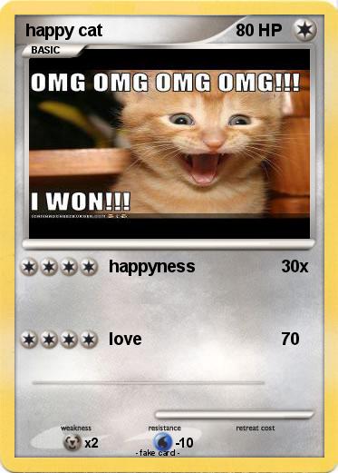 Pokemon happy cat