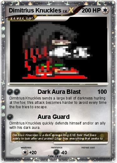 Pokemon Dimitrius Knuckles