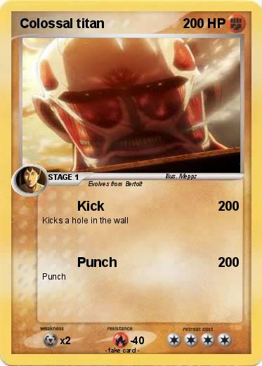 Pokemon Colossal titan