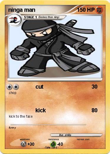 Pokemon ninga man