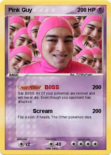 Pokemon Pink Guy
