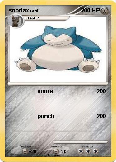 Pokemon snorlax