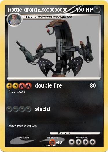 Pokemon battle droid