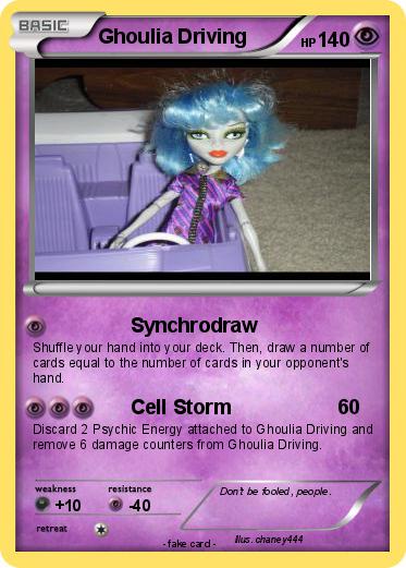 Pokemon Ghoulia Driving