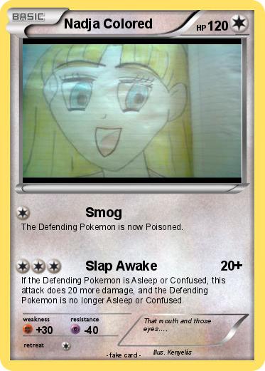 Pokemon Nadja Colored