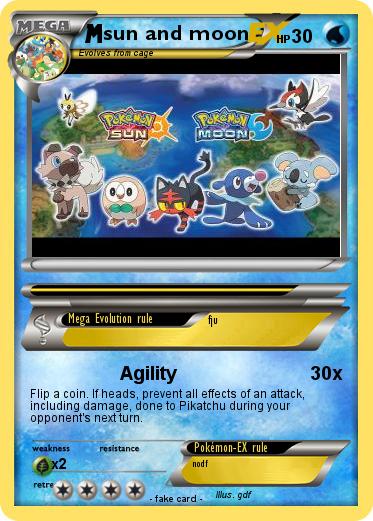 Pokemon sun and moon