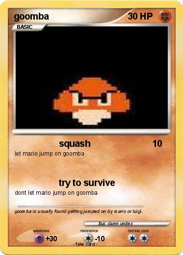 Pokemon goomba