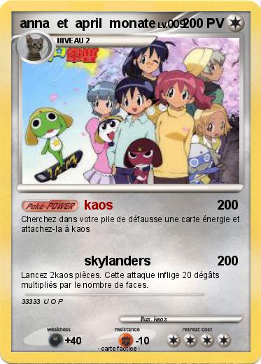 Pokemon anna  et  april  monate