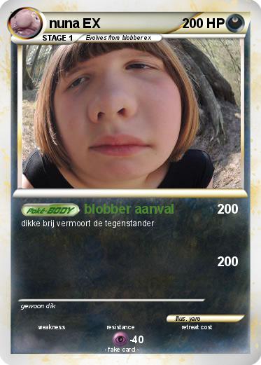 Pokemon nuna EX