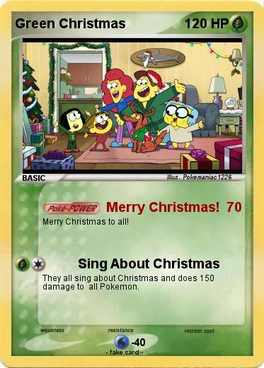Pokemon Green Christmas