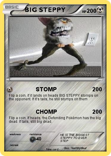 Pokemon BIG STEPPY