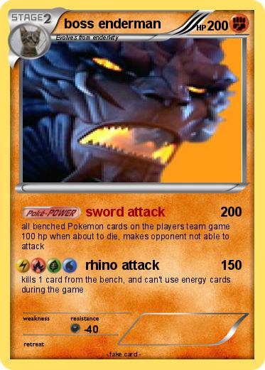 Pokemon boss enderman