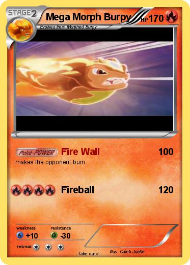 Pokemon Mega Morph Burpy