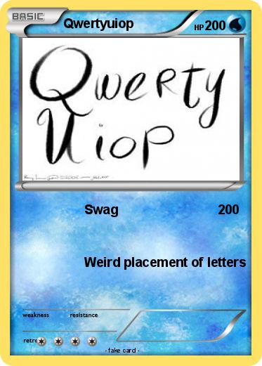 Pokemon Qwertyuiop